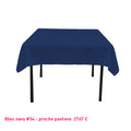 Nappe Carrée bleu navy pour mariage et événements