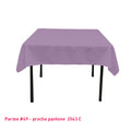 Nappe Carrée parme pour mariage et événements