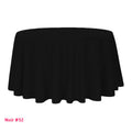 Nappe pour table ronde noire
