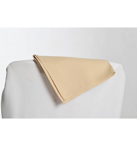 Serviette de table beige pour mariage et réceptions