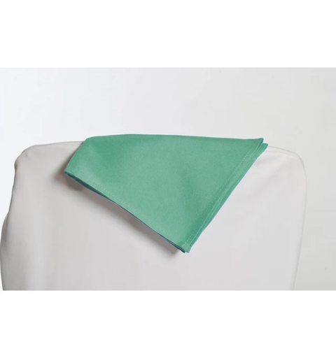 Serviette de table turquoise pour mariage et réceptions