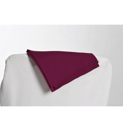 Serviette de table bordeaux pour mariage et réceptions