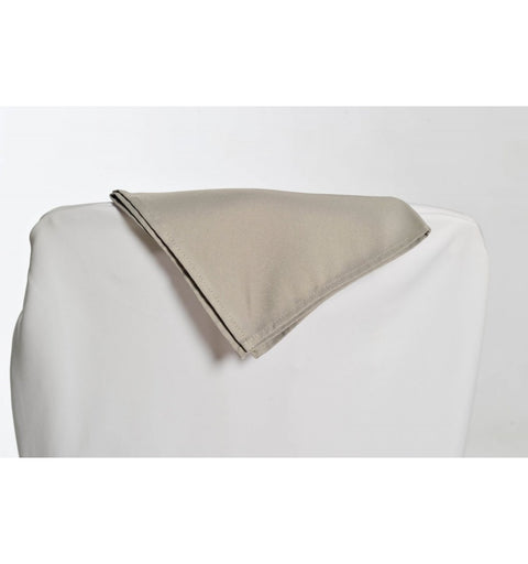 Serviette de table gris argent pour mariage et réceptions