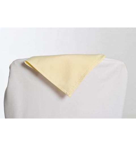 Serviette de table ivoire pour mariage et réceptions