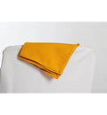 Serviette de table jaune or pour mariage et réceptions