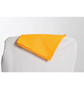 Serviette de table jaune vif pour mariage et réceptions