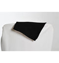 Serviette de table noire pour mariage et réceptions