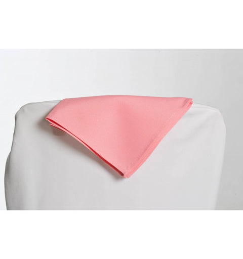 Serviette de table rose pastel pour mariage et réceptions