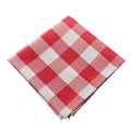 Serviette de table Vichy rouge