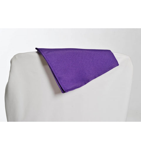 Serviette de table violine pour mariage et réceptions