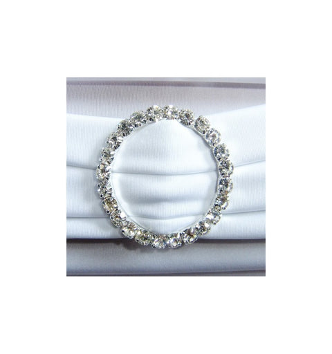 Boucle amovible à strass pour nœud de chaise