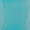 Tenture/Surnappe en Organza turquoise