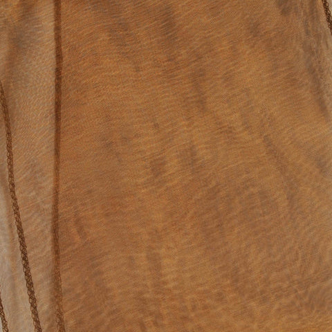 Tenture/Surnappe en Organza caramel