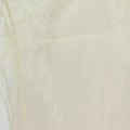 Tenture/Surnappe en Organza ivoire