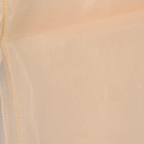 Tenture/Surnappe en Organza saumon