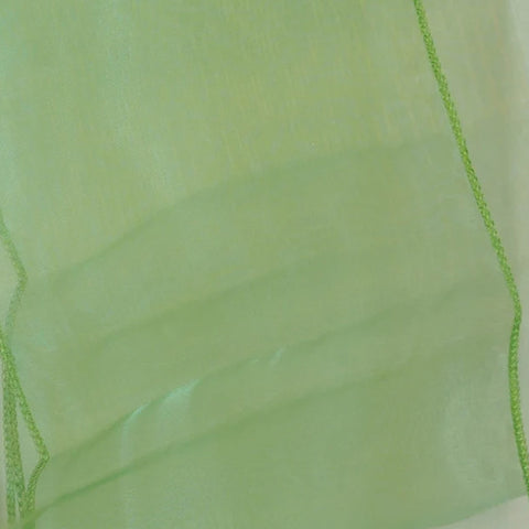 Tenture/Surnappe en Organza vert gazon