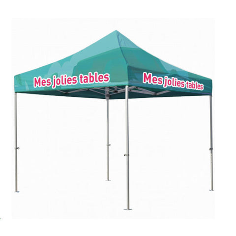 Toit de tente personnalisable 3x3