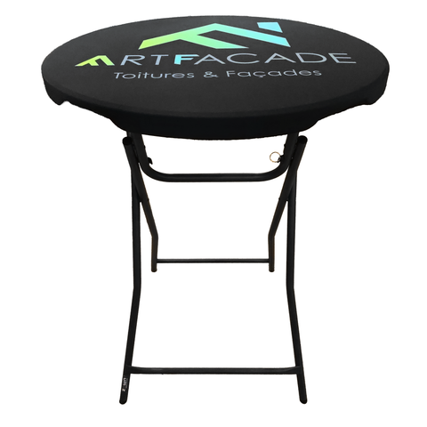 Custom-Printed Cocktail Tabletop Cover