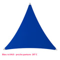 Triangle voile en lycra bleu roi