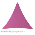 Triangle voile en lycra rose bonbon